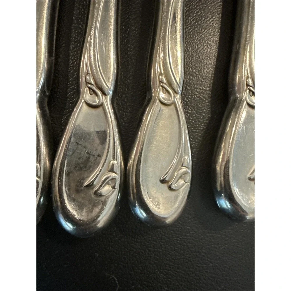Oneida Deluxe Calla Lily Dinner Knives Knife Stainless Steel Vintage Set Of 11